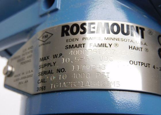 ROSEMOUNT 3051TG4A2B21AB4K5M5 NSMP Transmisor de presión 10.5-55VDC