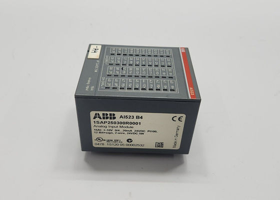 ABB AI523 1SAP250300R0001 AI523: S500 Módulo de entrada analógico 16 AI: U, I, RTD, DI. 13Bits incluido el signo 1-cable