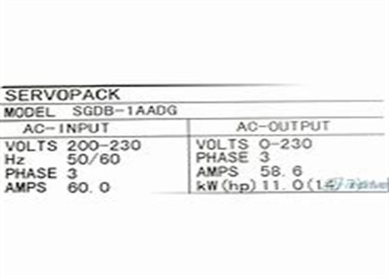Yaskawa SGDB-1AADG SGDB Serie Servo Drives Nuevo original en la caja