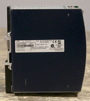 ABB SD833 3BSC610066R1 Fuente de alimentación Entrada AC100-120/200-240 V Entrada de selección automática Salida DC 24 V 10A