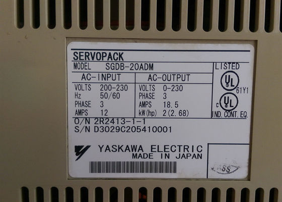 Nuevo motor de servo industrial SGDB-20ADM nuevo en la caja