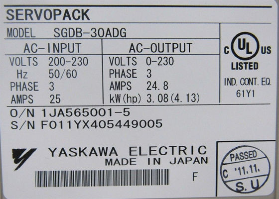Yaskawa SGDB-30ADG Industrial Servo Drives Original y Nuevo