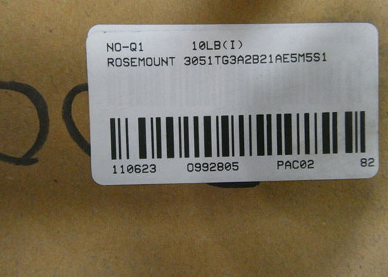 ROSEMOUNT 3051TG3A2B21AE5M5S1 Transmisor de presión de calibración en línea 0-300PSI