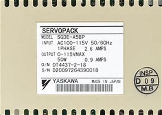 Yasakwa Nuevo motor de servo industrial SGDE-A5BP original