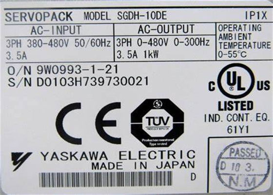 Yaskawa SGDH-10DE AC Servo Amplificador Nuevo en la caja original