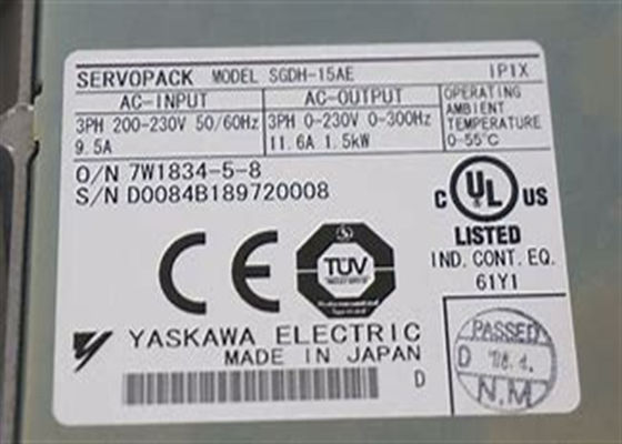 Yaskawa Servo Drive Yaskawa SGDH-15AE Nuevo en su versión original