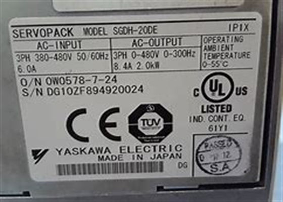 Yaskawa SGDH-20DE Industrial Servo Drives Nuevo y original
