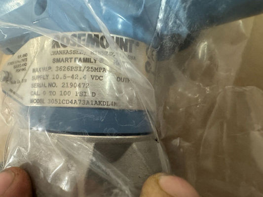 ROSEMOUNT 3051CD4A73A1SKDL4M5 Transmisor de presión diferencial 0-100 PSI D