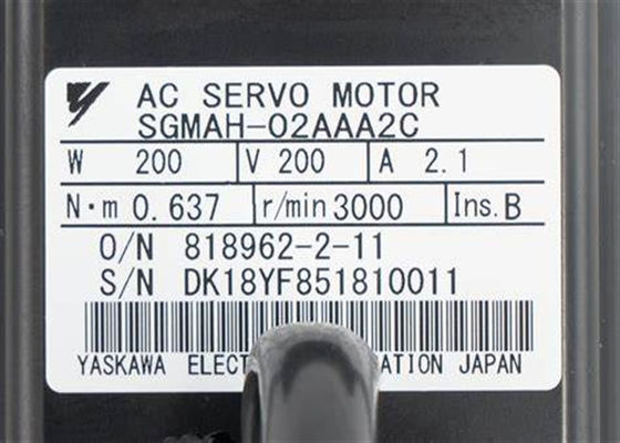 Yaskawa SGMAH-02AAA2C Servo motor industrial nuevo en la caja