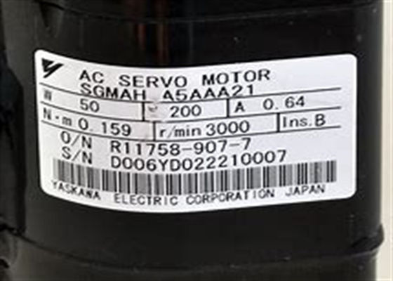 Yaskawa SGMAH-A5AAA21 Nuevo motor de servo industrial en caja