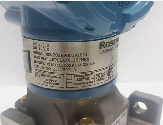 Transmisor de temperatura y presión diferencial Rosemount 3051CA1A02A1AH2B1C6