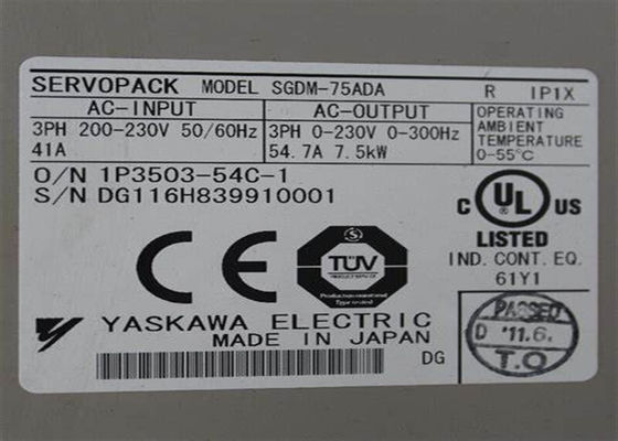 SGDM-75ADA Yaskawa Industria Servo Drives Nuevo en su versión original
