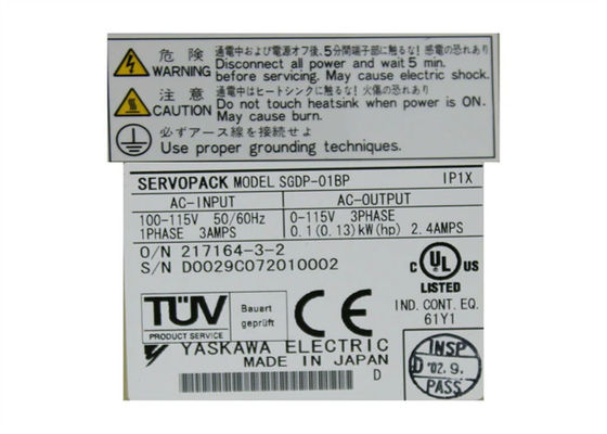 SGDP-01BP Yaskawa Industrial AC Servo Drives Nuevo y original caja