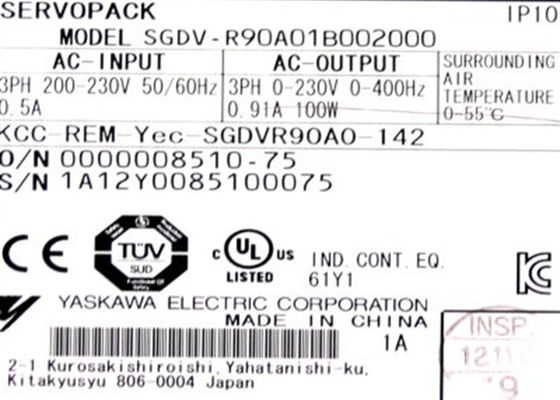 Yaskawa SGDV-R90A01B002000 AC Servo Drives Nuevo y original