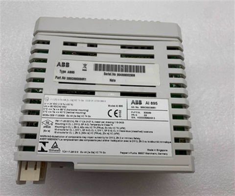 AI893 3BSC690141R1 Módulo de entrada analógica Módulo de suministro de energía redundante