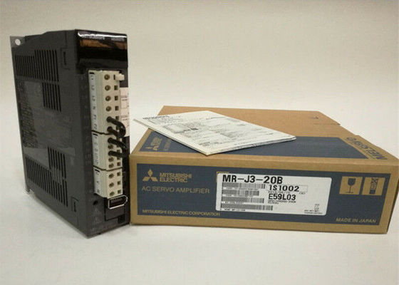 Mitsubishi Melservo MR-J3-20B Industrial AC Servo Drive 200W Salida 170V 1.5A Ingreso 200-230V