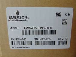 Emerson XVM-403-TBNS-0000 Servo motor industrial nuevo y original