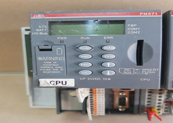 ABB PM571-V14x 1SAP130100R0200 AC500,Prog.Lógica controlador 64kB