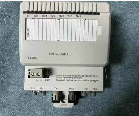 Abb - 3BSE036634R1 Tb825 Convertidor de medios ópticos de múltiples modos3BSE036634R1 Tb825