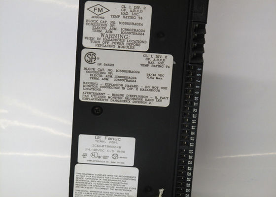 IC660BBA024 Bloque de E/S de la serie GE Fanuc Genius, tensión nominal de 24/48 VDC