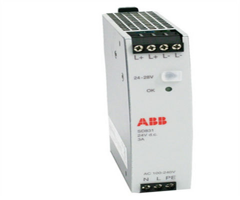 Dispositivo de suministro de energía ABB SD831 3BSC610064R1, ABB S800 I/O