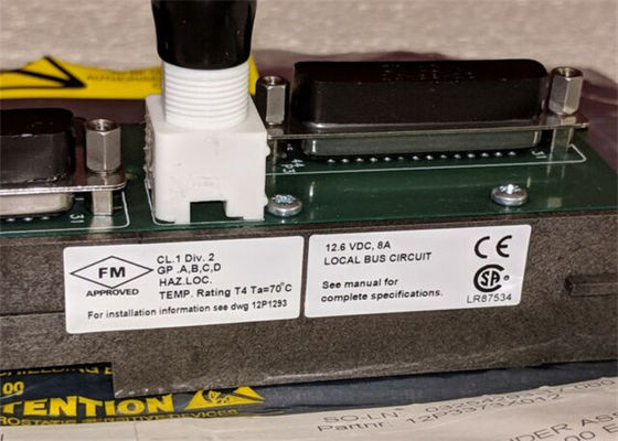Módulo de suministro de energía redundante Emerson DeltaV 4.3kg con compensación de unión en frío de termopares