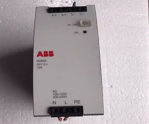 Dispositivo de suministro de energía, conforme con la norma ABB 3BSC610066R1 SD833