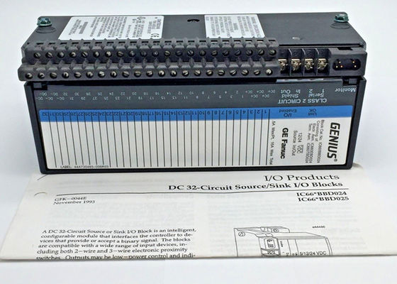 El GE Fanuc IC660BBD024 es un bloque de entrada / salida (I / O) discreto de 32 puntos de alta densidad inteligente