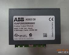 AO523 PLC analógico de salida Auto I O módulo ABB Nuevo original en caja