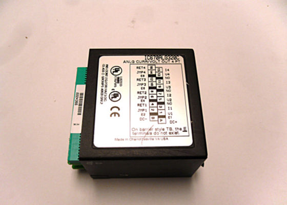 el IC670ALG320 es un módulo analógico de salida de fuente de corriente / voltaje de 4 puntos de la serie de control de campo de GE Fanuc