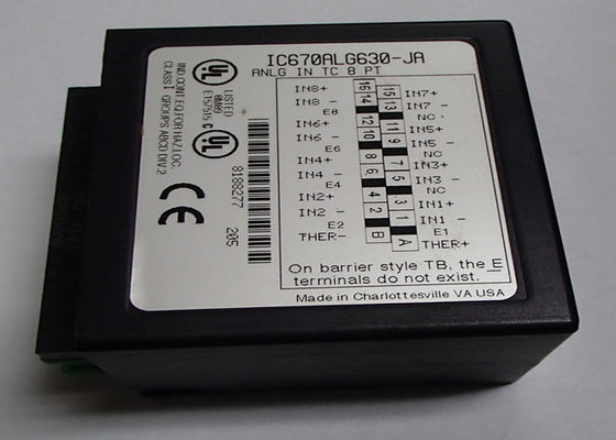 GE Fanuc IC670ALG630 Módulo de entrada de termopares, señales para el procesamiento inteligente