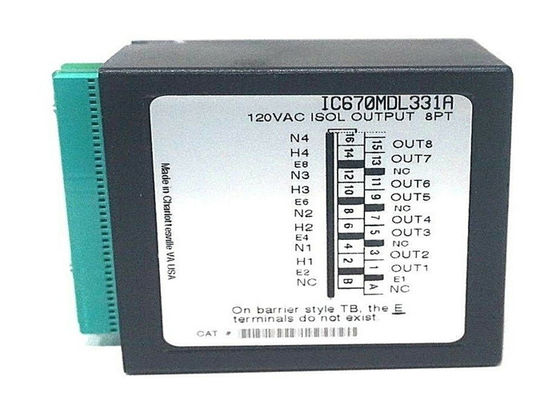 El IC670MDL331 es un módulo de control de campo I / O que es fabricado por GE Fanuc