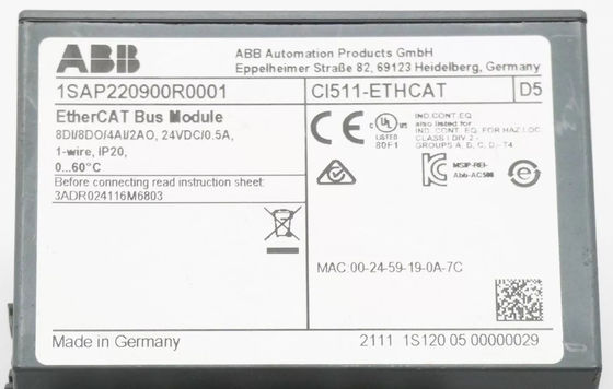 CI511 Tipo de corriente continua ABB Interfaz digital I O Módulo nuevo caja original