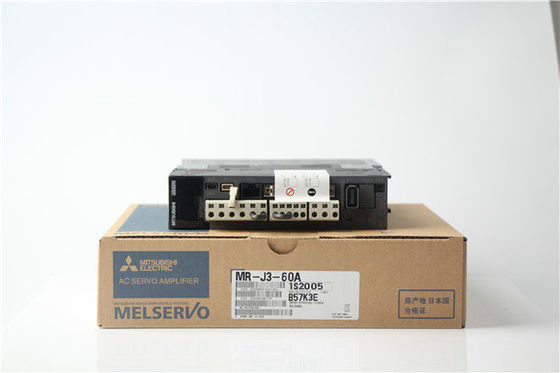 Acción industrial serva de la impulsión 170V 3.2A del amplificador MR-J3-60A-RJ070 de la CA de Mitsubishi 600W NUEVA