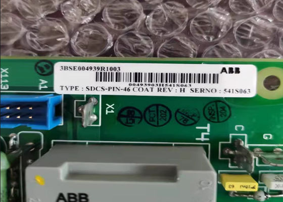 ABB 3BSE004939R1003 SDCS-PIN 46 COAT; placa del transformador de pulso