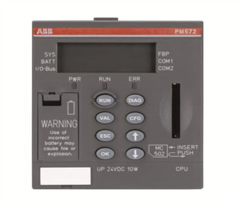 ABB 1SAP130200R0200 PLC Módulo de visualización LCD con ranura de tarjeta SD PM572