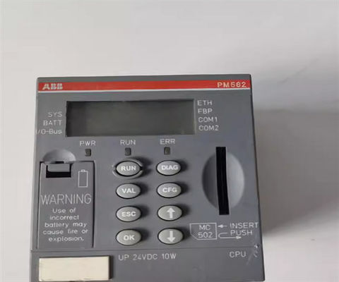 Dispositivos de ABB 1SAP140200R0260 PM582-ARCNET v1.4 AC500 CPU de control de comandos