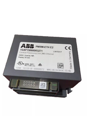 Controlador PLC lógico programable PM590-ETH ABB Nuevo en la caja