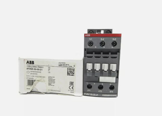 ABB AF26Z-30-00-21 El AF26Z-30-00-21 es un contactor de 3 polos - 690 V IEC o 600 UL con terminales de tornillo