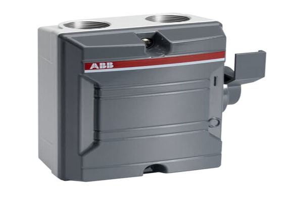 ABB LBAS316TPN 2CMA142430R1000 Conmutador de seguridad, 3-p. 415V AC23 16A, 7,5 kW. Contacto auxiliar montado: 1NO0NC.