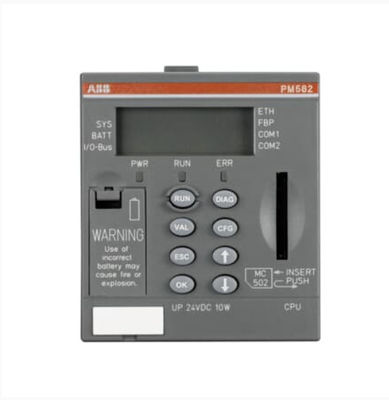 Controlador lógico programable con PLC de la serie ABB AC500 PM582-ETH