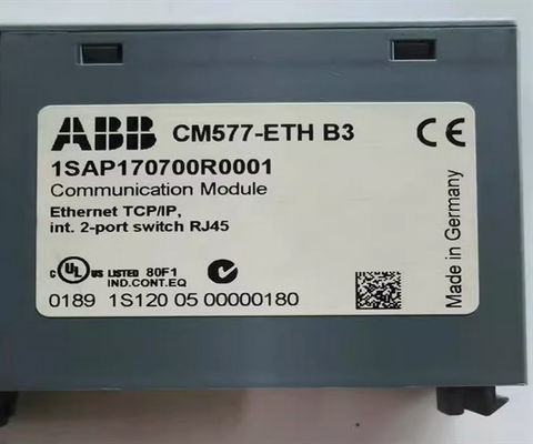 1SAP170700R0001 ABB CM577-ETH Módulo de comunicación Módulo de suministro de energía redundante