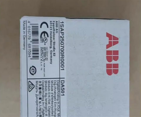Los conductores de ABB 1SAP250700R0001 DA501 4AI/2AO/16DI/8DC AC500 PLC I/O