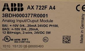 Módulo de I O digital AX722F versión tipo A caja original nueva