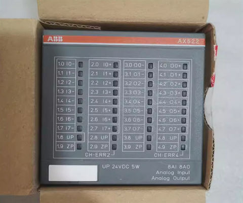 El módulo de entrada/salida analógica de ABB 1SAP250000R0001 AX522:S500