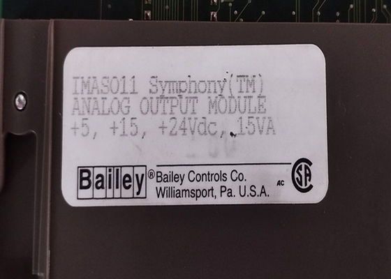 ABB IMASO11,Módulo de salida analógica I-O_Módulo de producto Altura neta es 358,14 mm