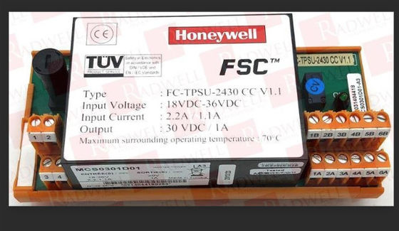 Módulo del sistema de gestión de la seguridad de Honeywell FS-TPSU-2430 18 a 36VDC Voltado de entrada