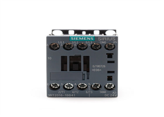 Contactor eléctrico de terminal de tornillo de grado industrial Siemens 3RT2016-1BB41