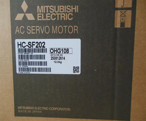 HC-SF202 Mitsubishi 2000rpm 2kW Servo motor industrial de la serie HC-MF