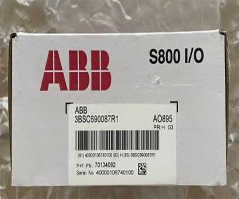ABB AO895 3BSC690087R1 Salida analógica HART 8 ch Módulo de control
